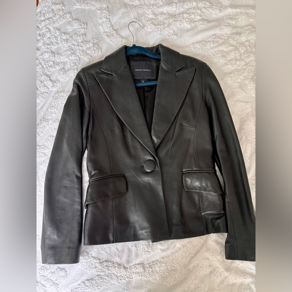 Banana Republic Genuine Leather Jacket